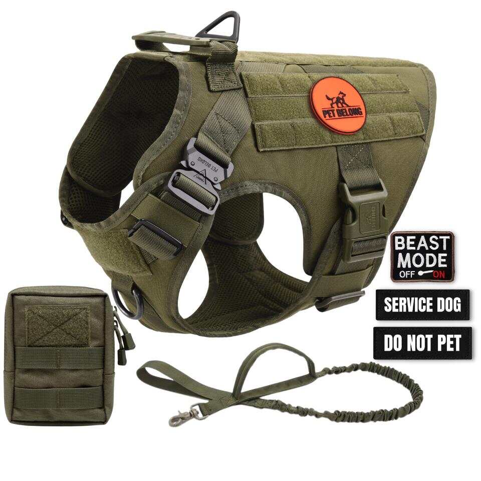 Tactical No Pull Dog Harness v2