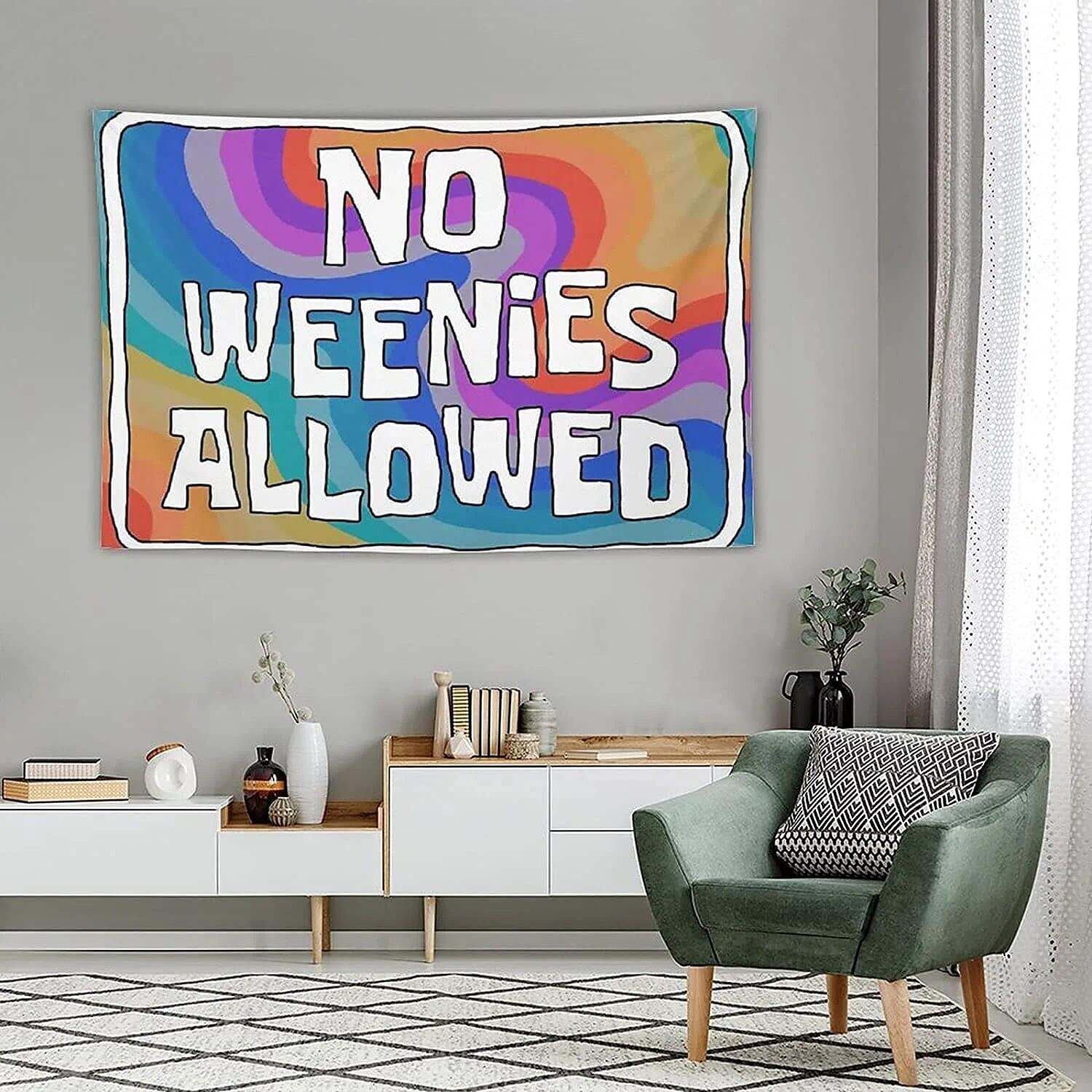 Funny Wall Tapestry Art Decor Positive Quotes Wall Hanging