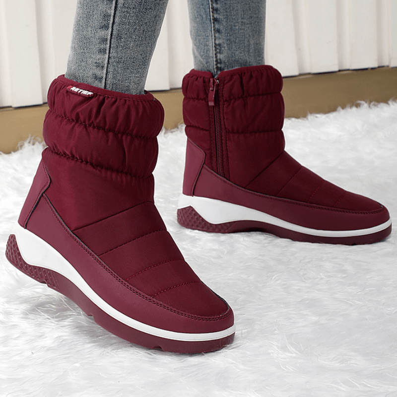 Women's Warm Waterproof Snow Boots