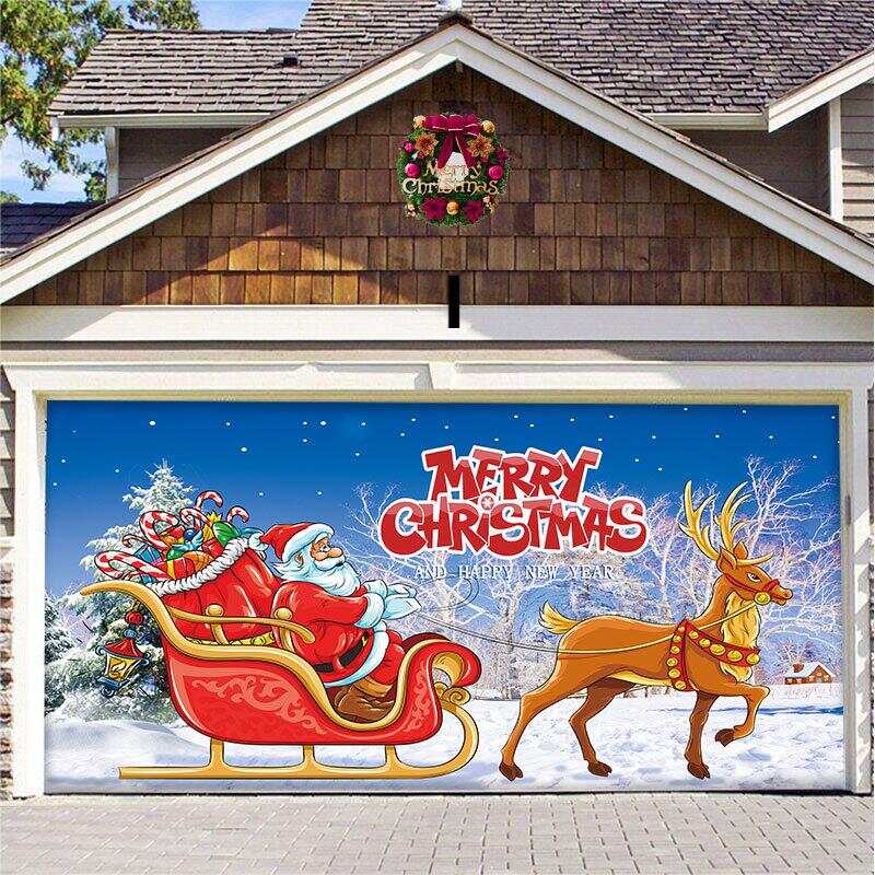 BIG SALE 49% OFF - Christmas 2023 Garage Door Decoration