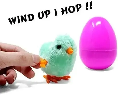 (🔥Discount this week - 50% OFF) - 🎁12Pcs Wind Up Toy Prefilled Easter Eggs