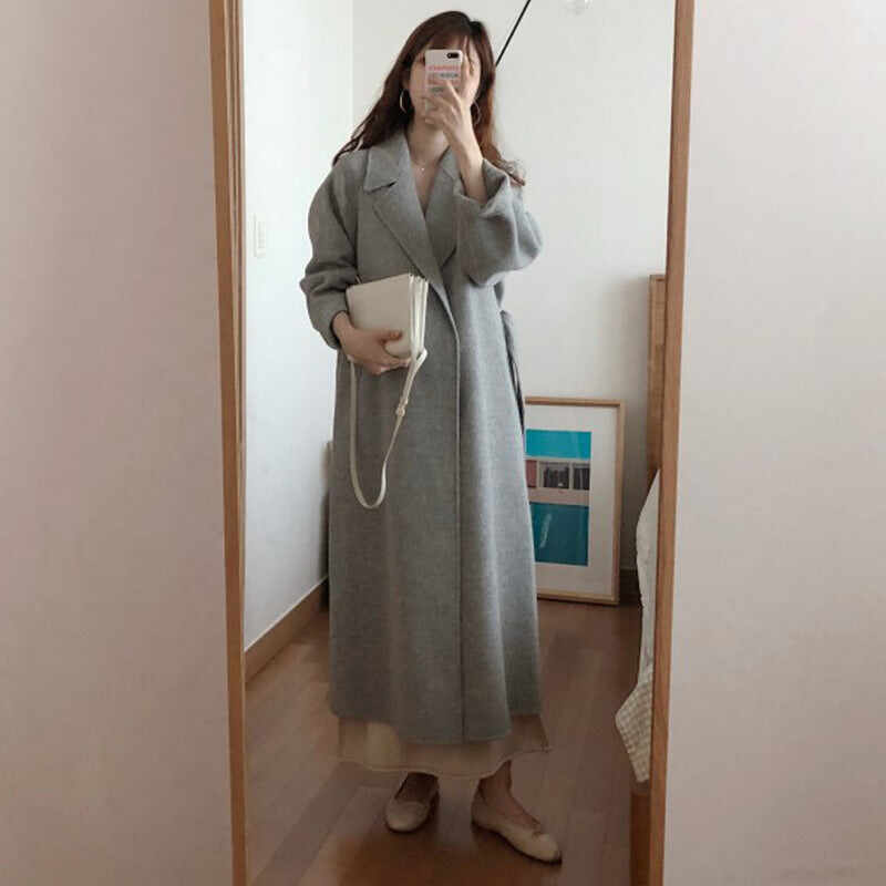 Vintage hand-made cashmere coat