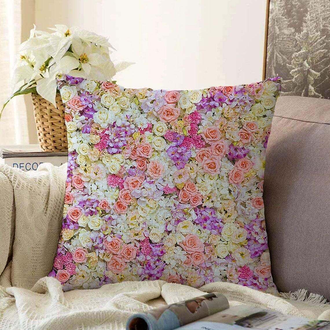 Tapestry Double Side Pillow Cover 4PC Pillowcase