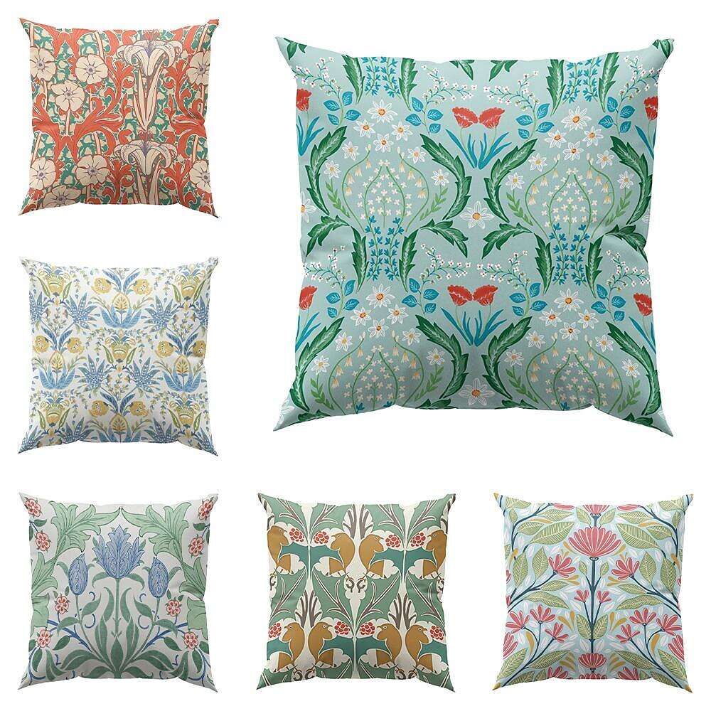 William Morris Double Side Pillow Cover 4PC