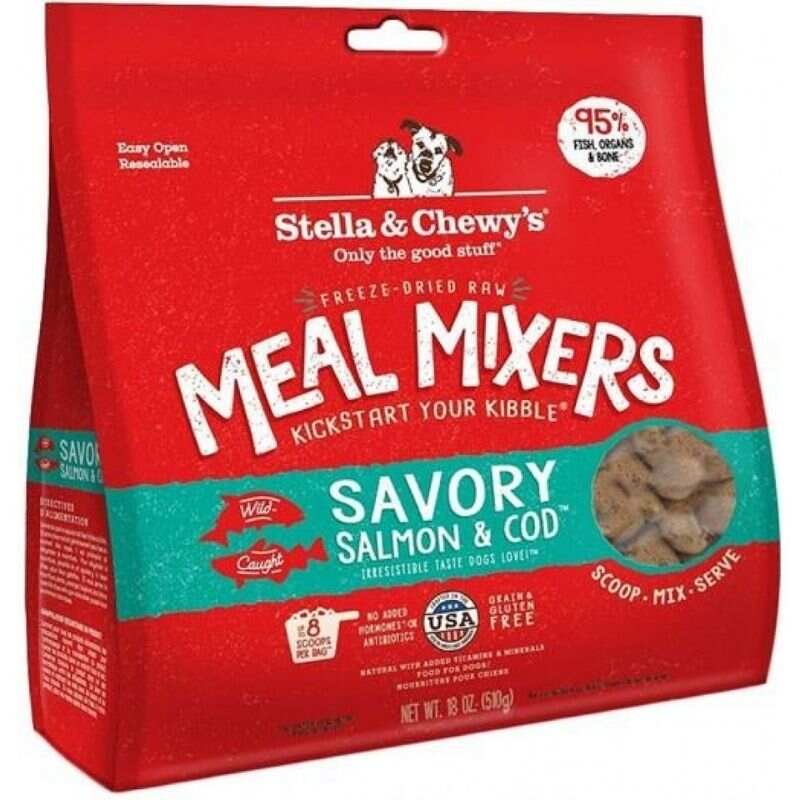 Stella & Chewy's - Freeze Dried Savory Salmon & Cod Meal Mixers