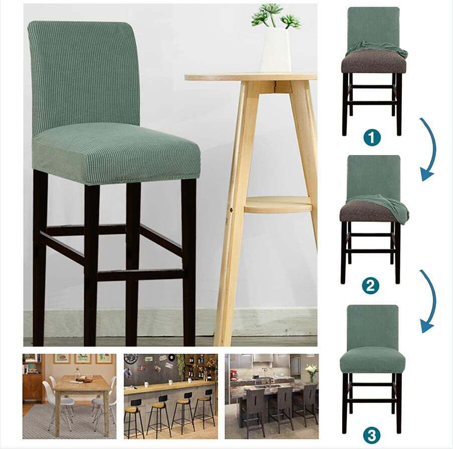 Stretch Bar Stool Cover Counter Stool Pub Chair Slipcover