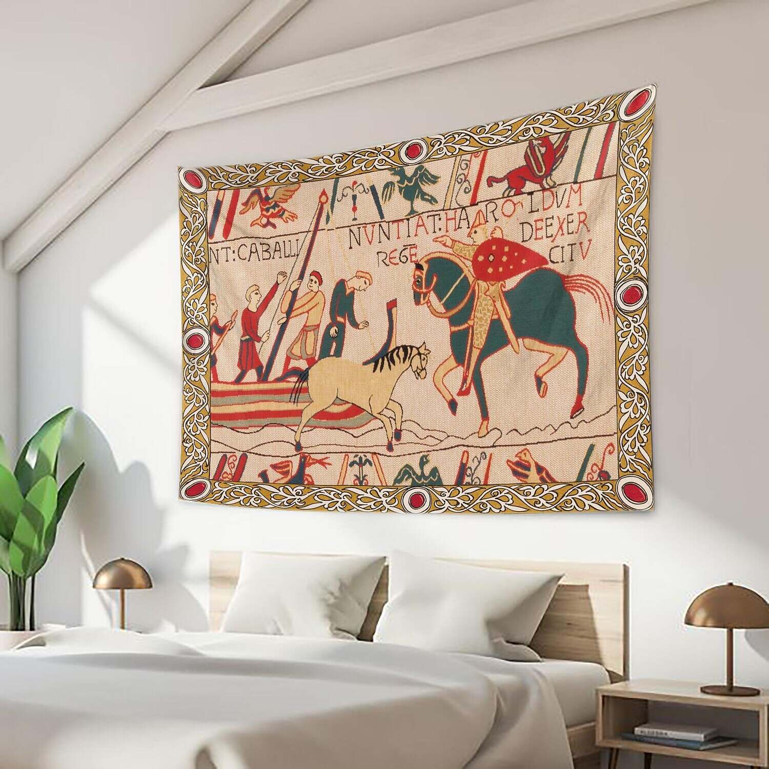 Bayeux Medieval Large Wall Tapestry Art Decor