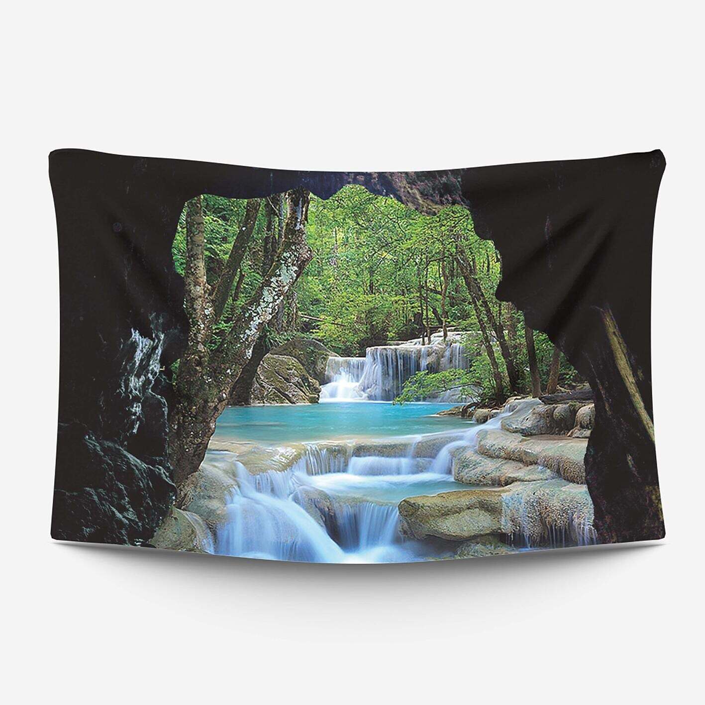 Natural Large Wall Tapestry Cave Art Decor