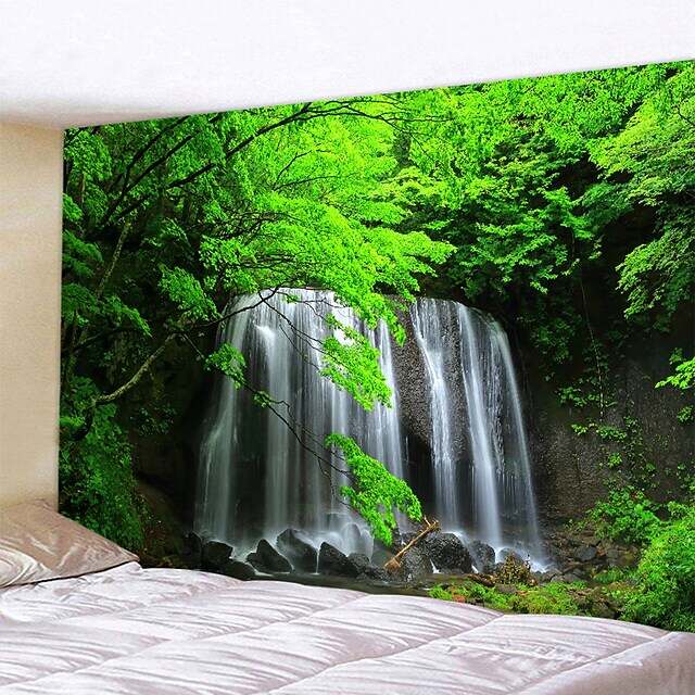 Landscape Wall Tapestry Nature Garden Pathway