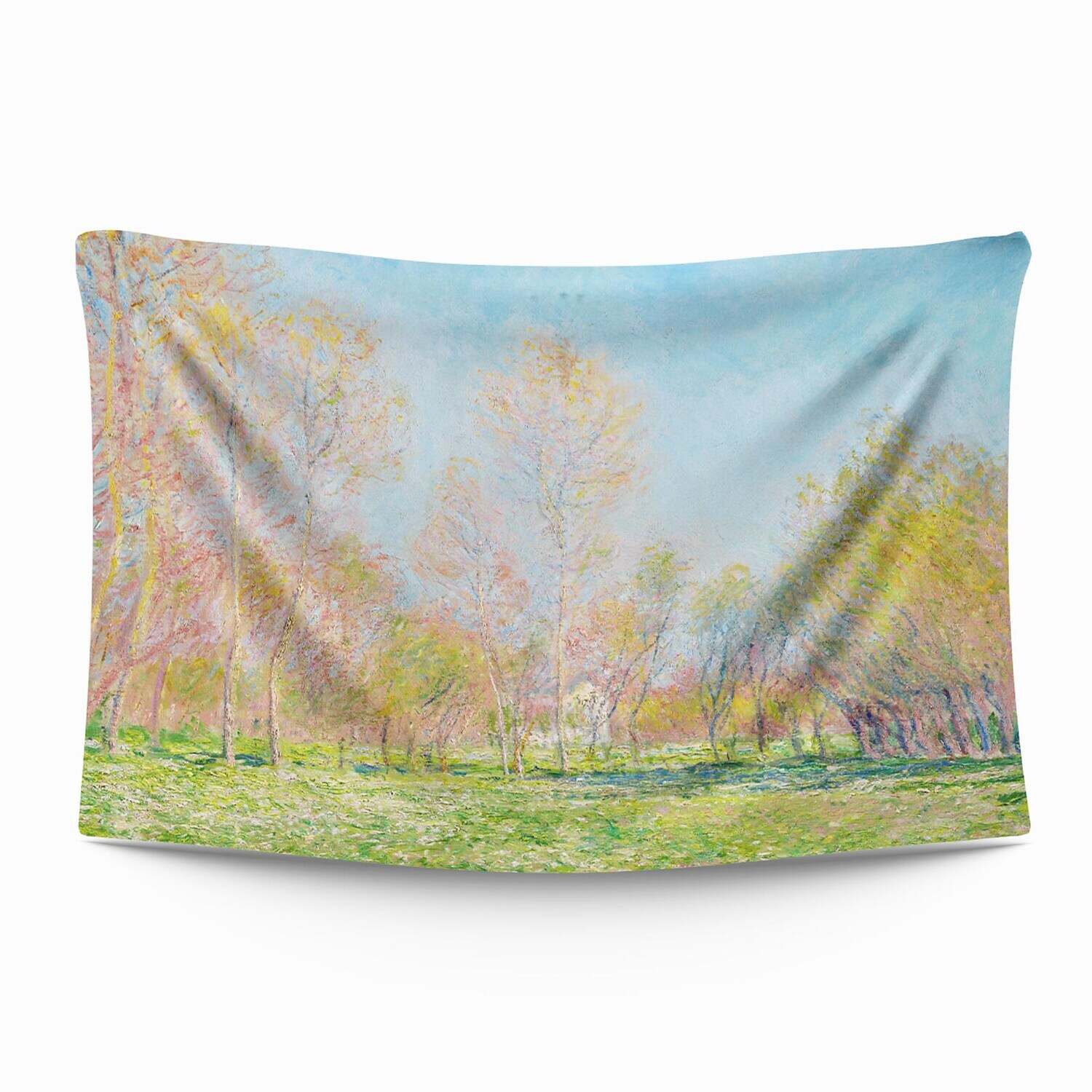 Oil Painting Forest Wall Tapestry Art Decor