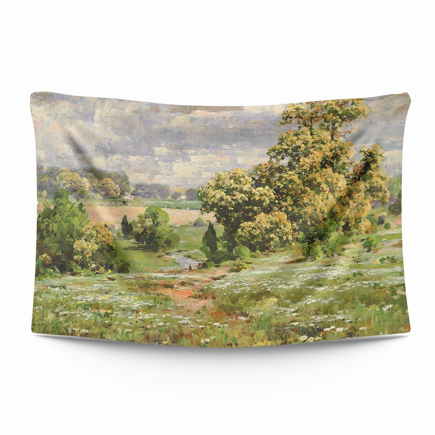 Oil Painting Forest Wall Tapestry Art Decor