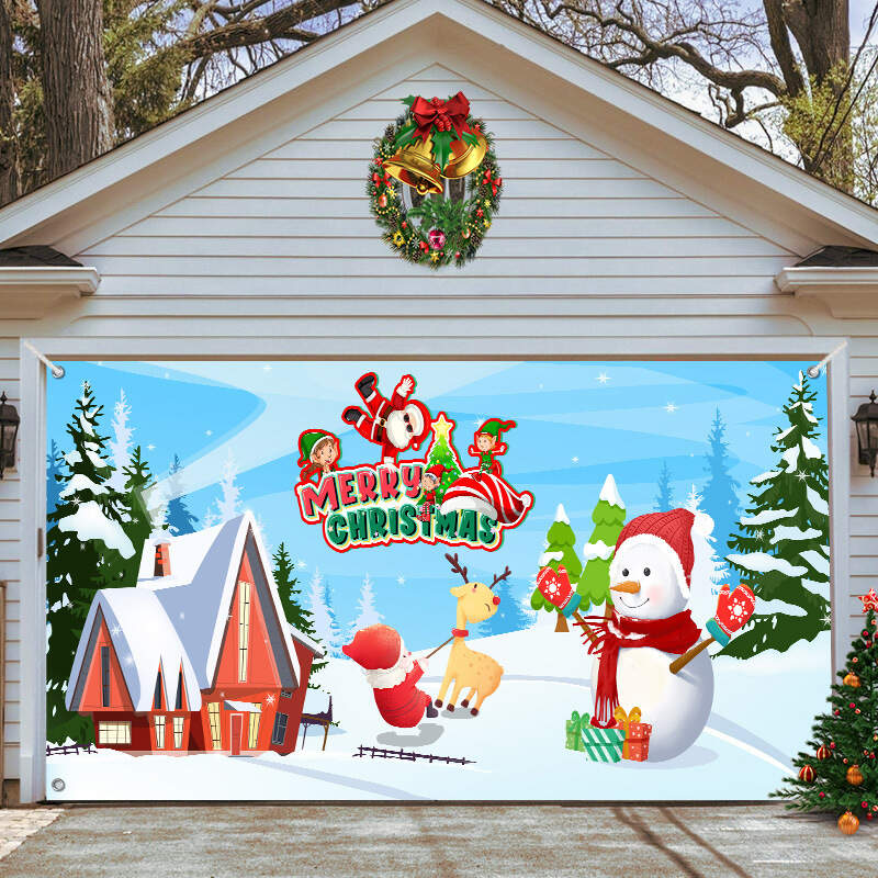 Nativity Scene Christmas Holiday Home Garage Decor Banner Billboard Do