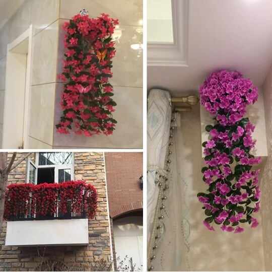 Vivid Artificial Hanging Orchid Bunch(Free shipping on orders over $39.99)