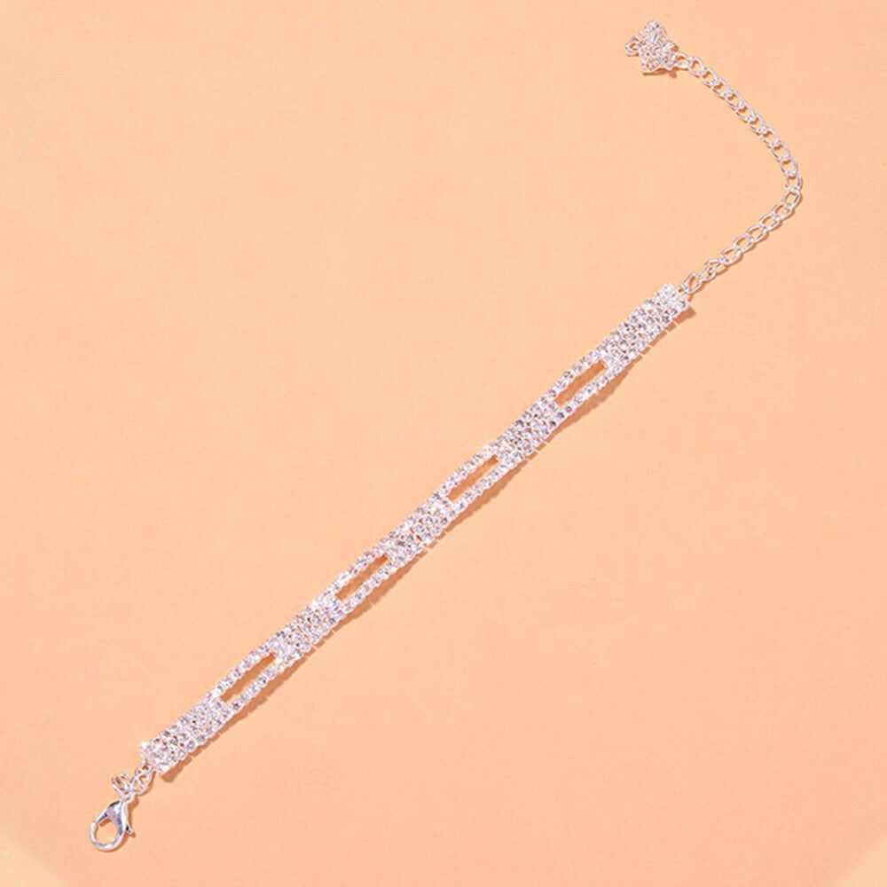 Hithop Crystal Anklet Sexy Rhinestone