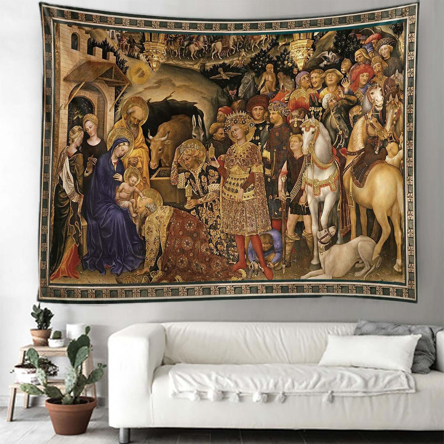 Medieval Wall Tapestry Art Decor