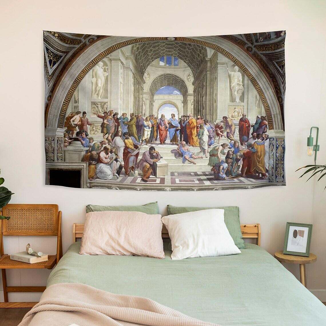 Medieval Painting Wall Tapestry Victoria Art Decor