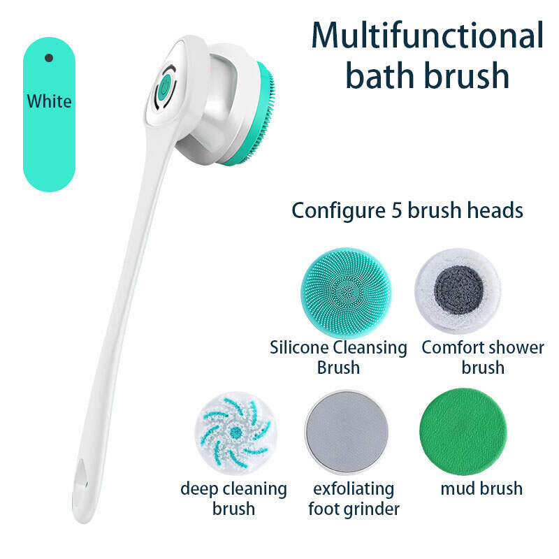 🔥HOT SALE - 50% OFF 🔥New Multifunctional Waterproof Electric Bath Brush