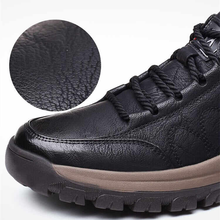 MEN'S CASUAL HAND STITCHING LEATHER SHOES