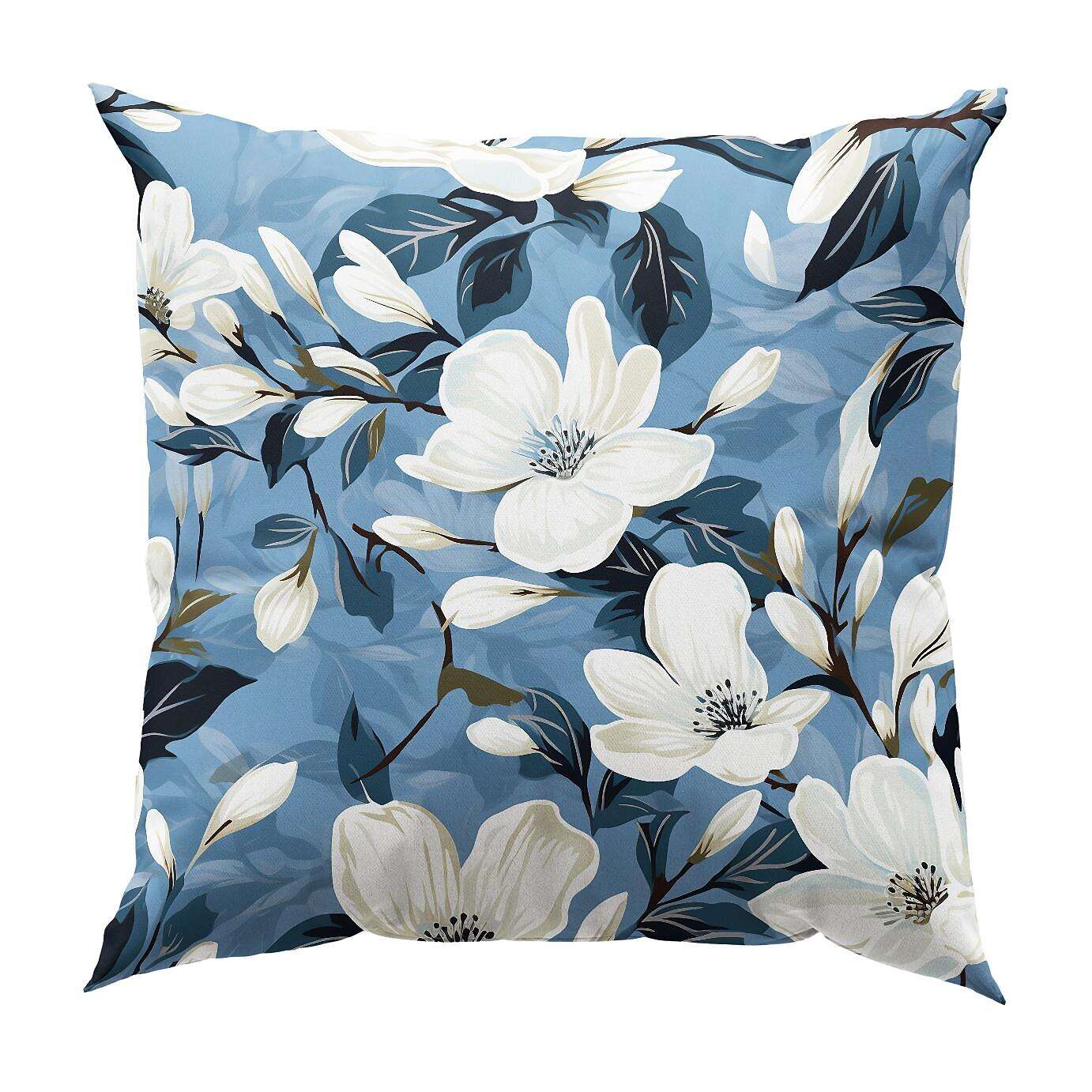 Floral Plant Pillow Cover 1PC