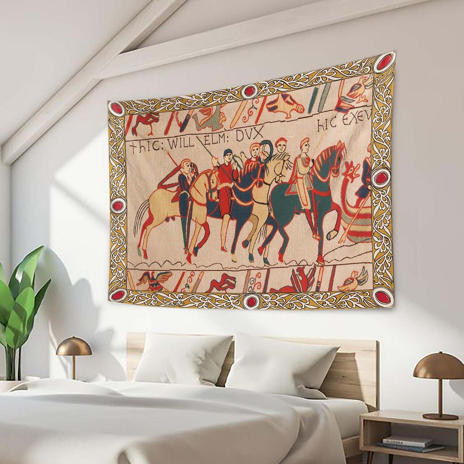 Bayeux Medieval Large Wall Tapestry Art Decor