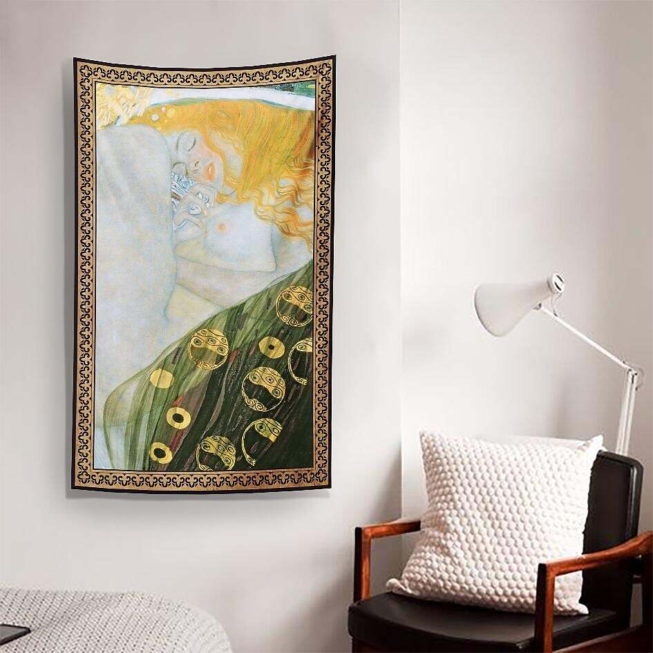 Gustave Klimt Wall Tapestry Art Decor Famous Painting Style