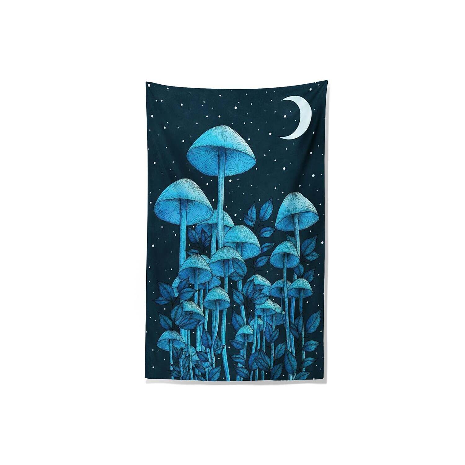 Trippy Mushroom Wall Tapestry Art Decor