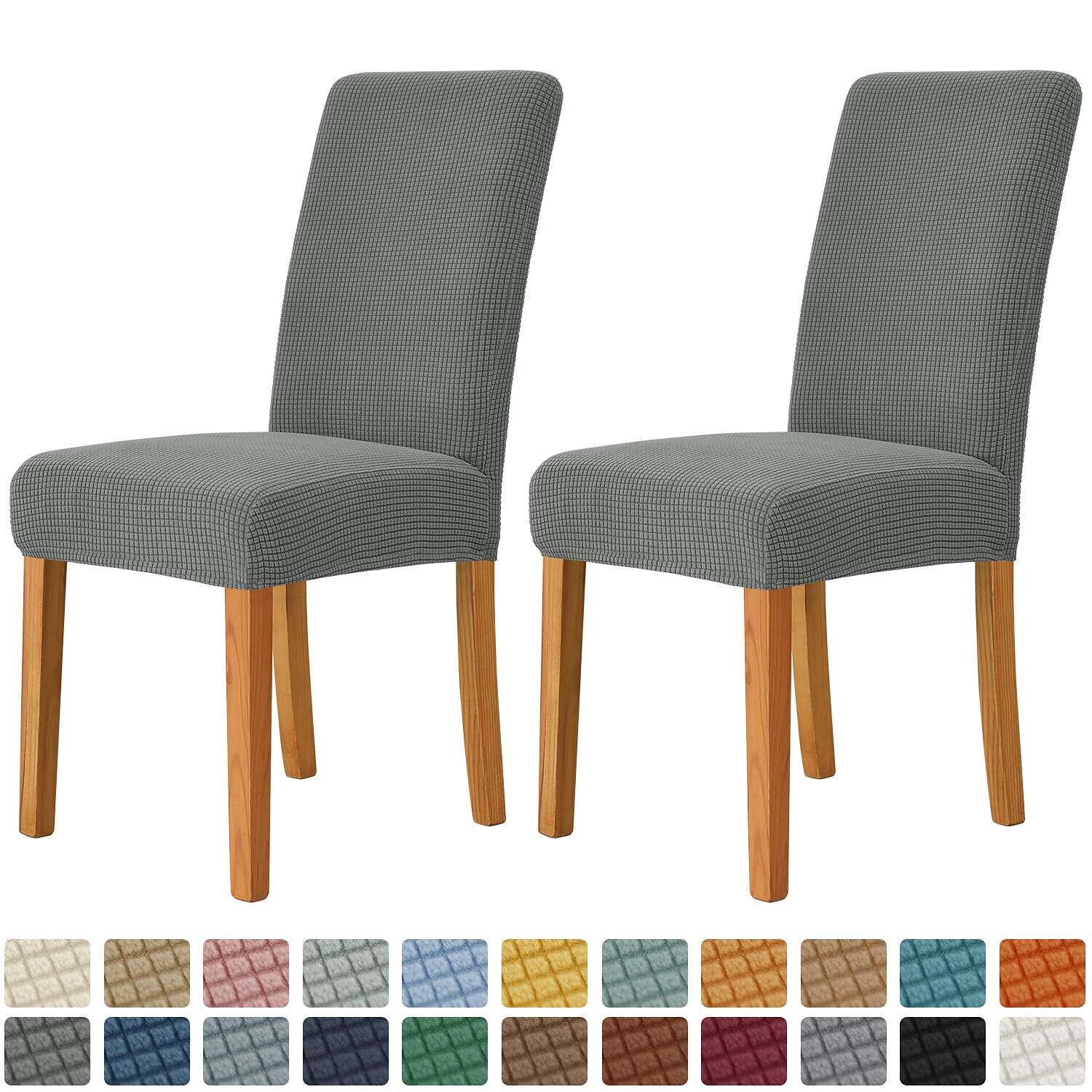 Dining Chair Covers Parsons Chair Slipcover Jacquard Stretch