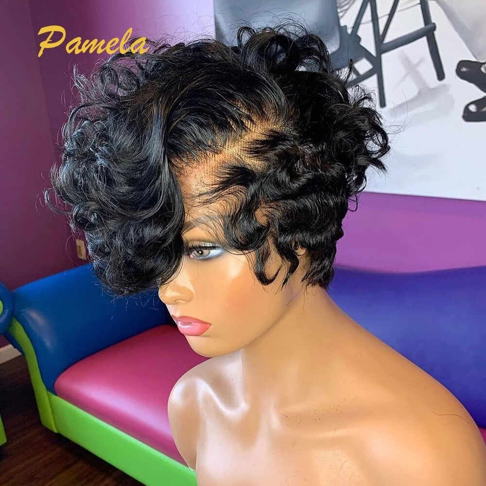 Pamela 13x4 Reddish Brown Short Bob