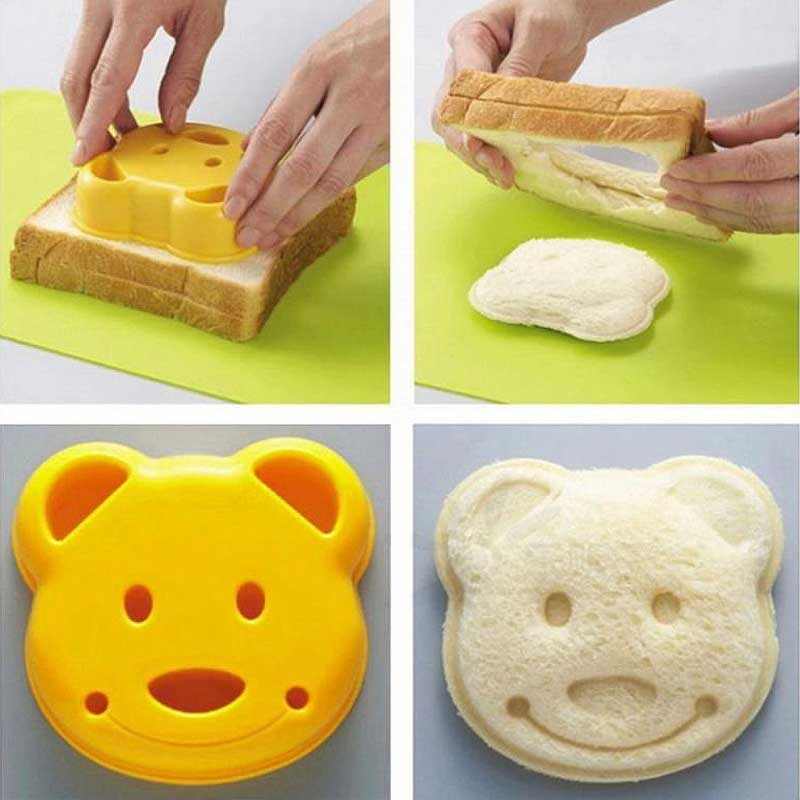 Bear Shape Sandwich Mold Cutter