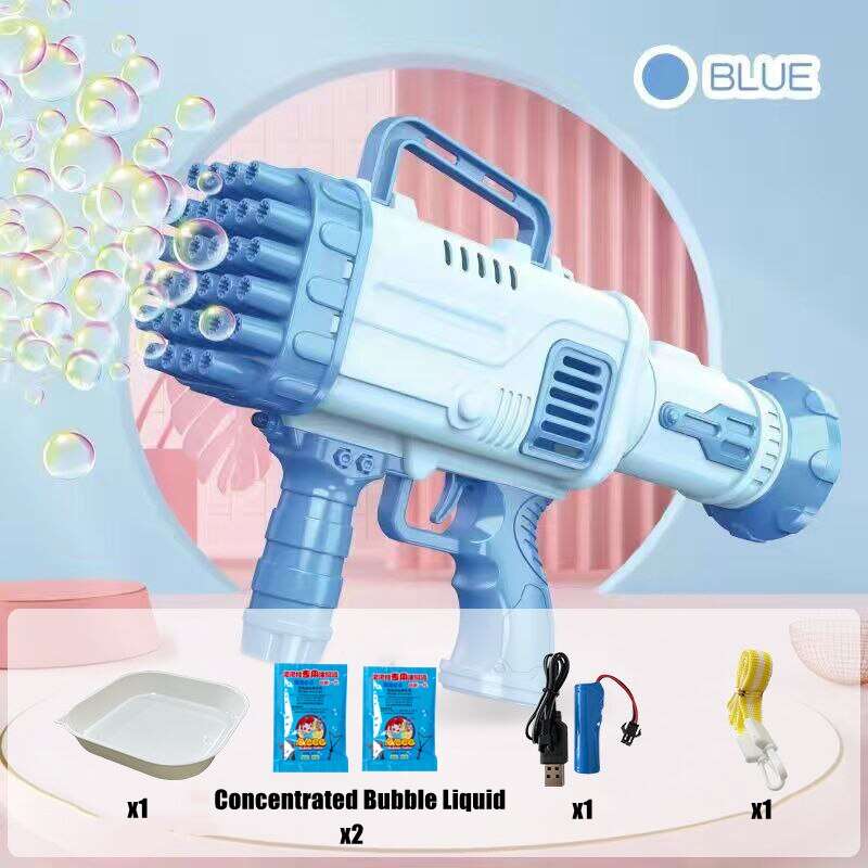 Kids Bubble Gun Rocket 69 Holes