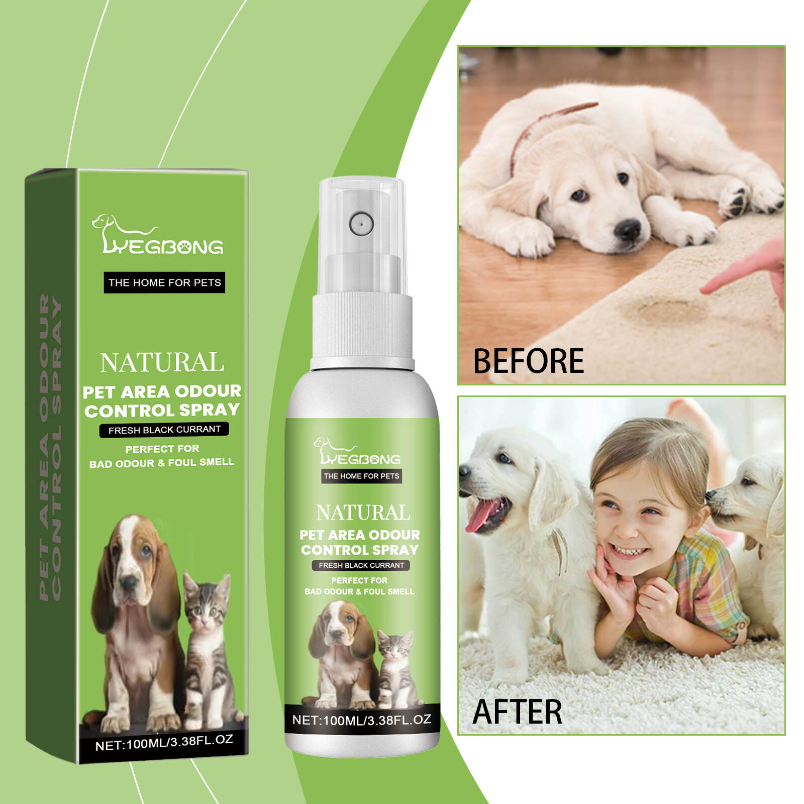 Pet Area Odour Control Spray