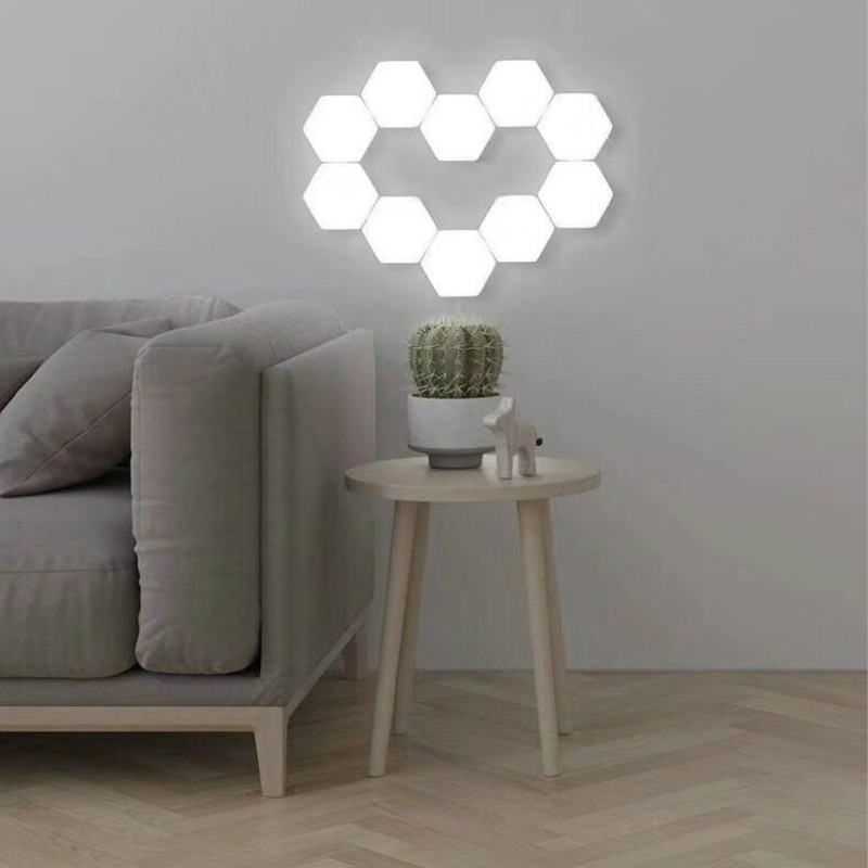 🔥HOT SALE - 50% OFF 🔥 Super LED Assembled Hand Touch Sensing Honeycomb Light