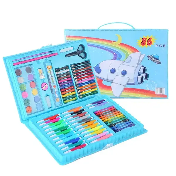 Deluxe 6-In-1 Art Creativity Set(🎁The Best Present For Kids)