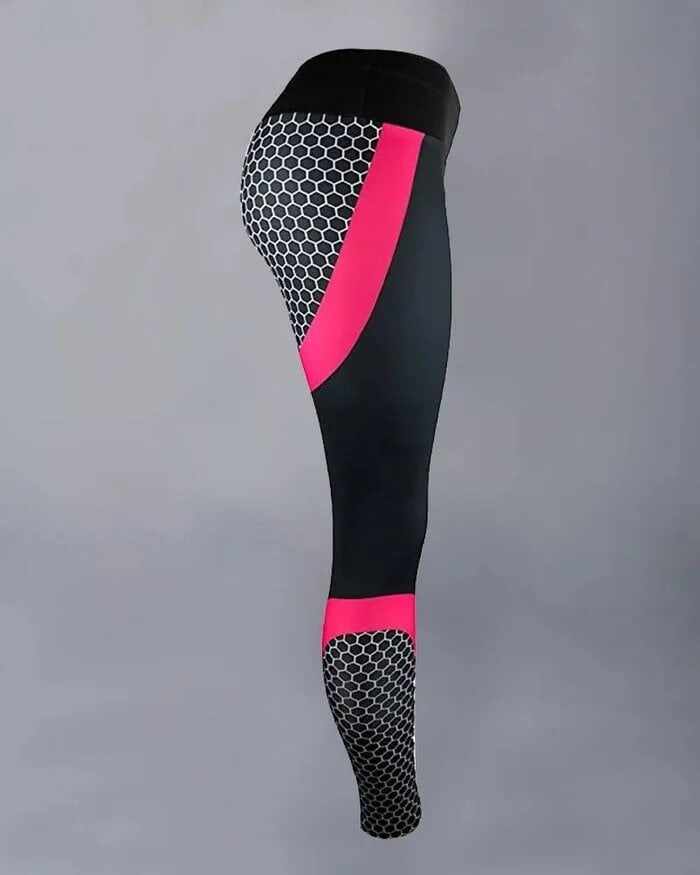 【Buy 2 Free Shipping】Colorblock Butt Lifting High Waist Sports Leggings