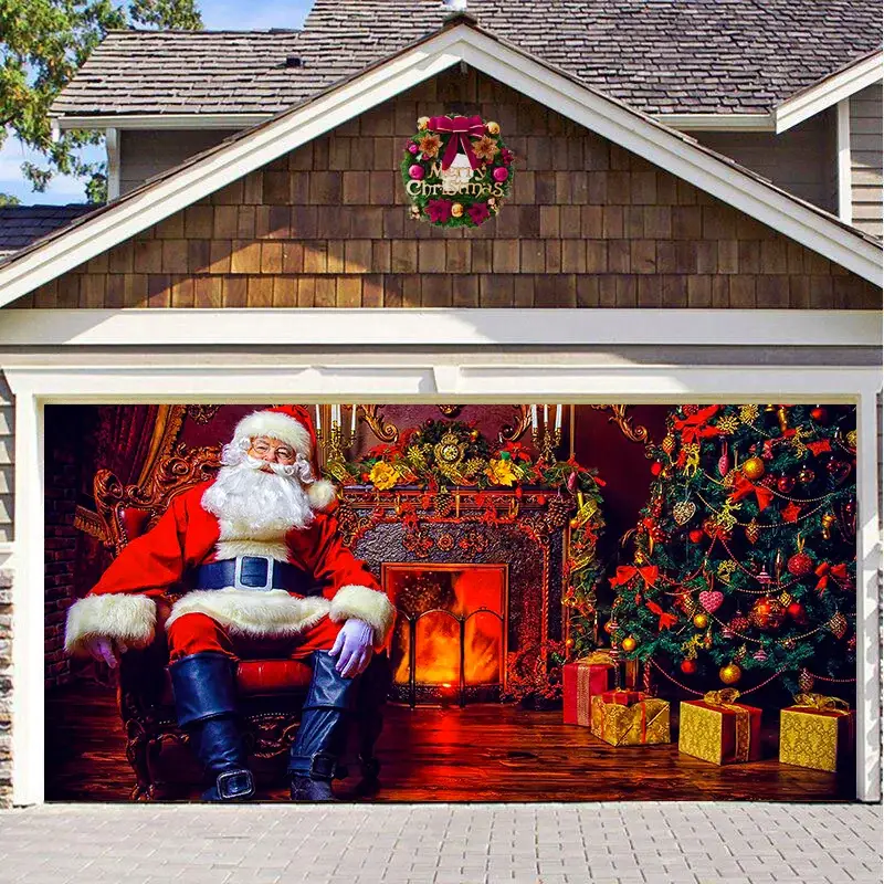 BIG SALE 49% OFF - Christmas 2023 Garage Door Decoration