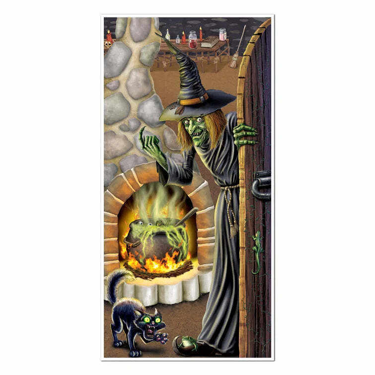 Witch's Brew Door Mural