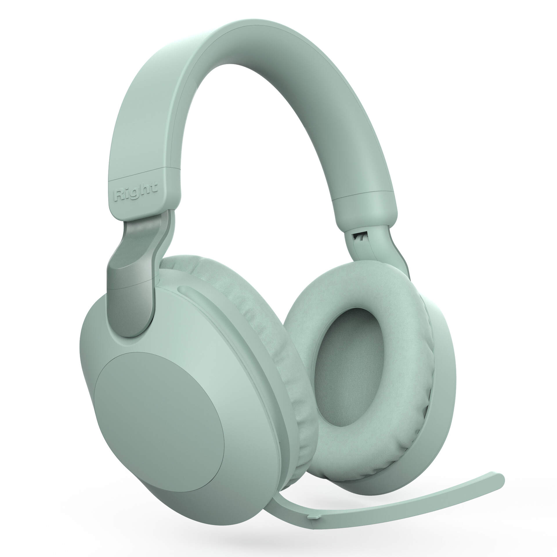 wireless over ear headset with microphone for call centers