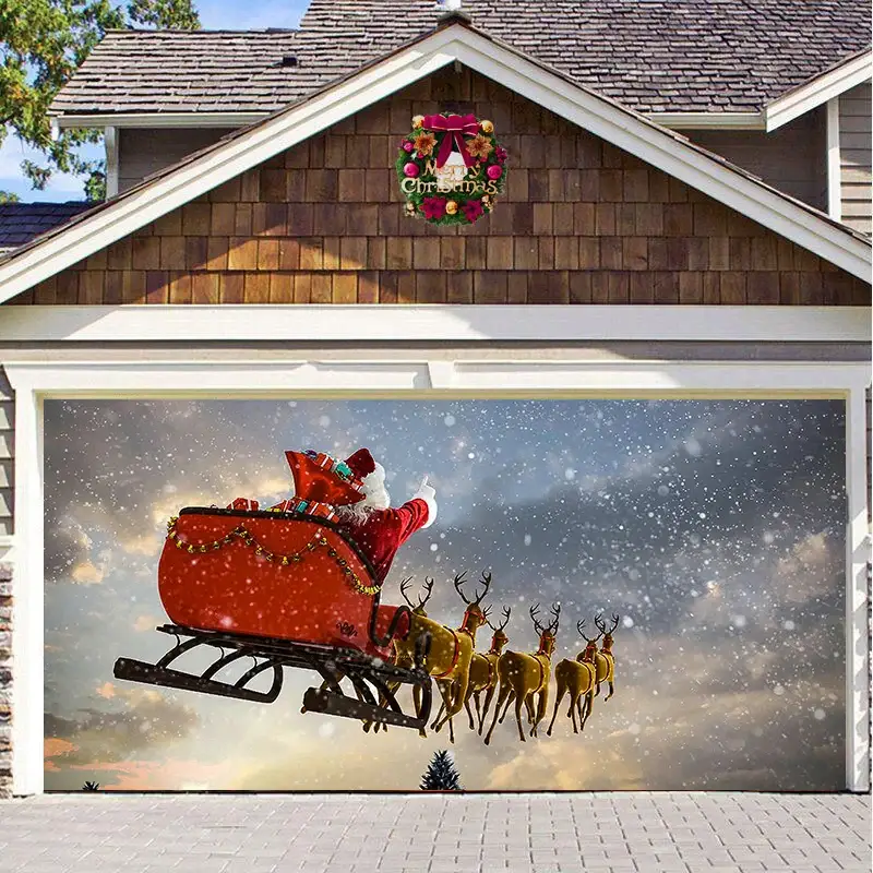 BIG SALE 49% OFF - Christmas 2023 Garage Door Decoration