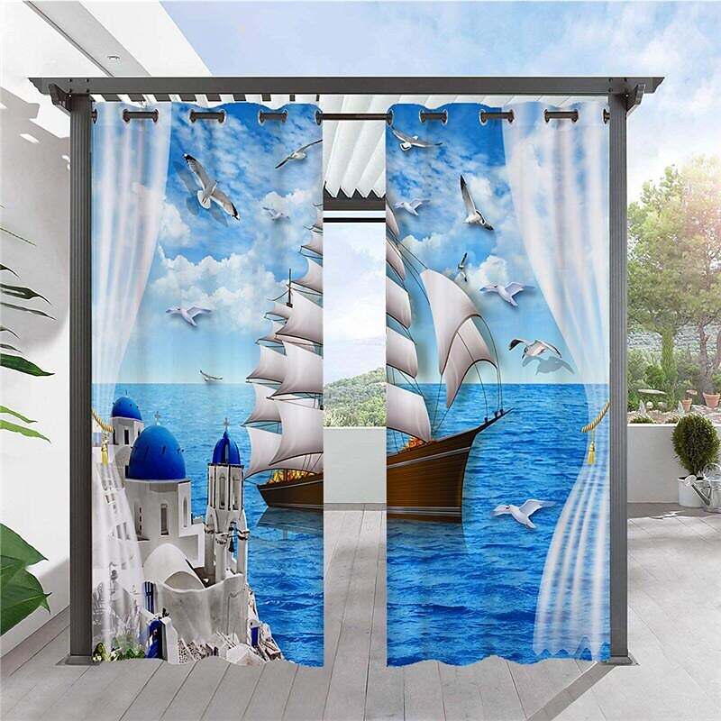 Waterproof Outdoor Curtain Privacy