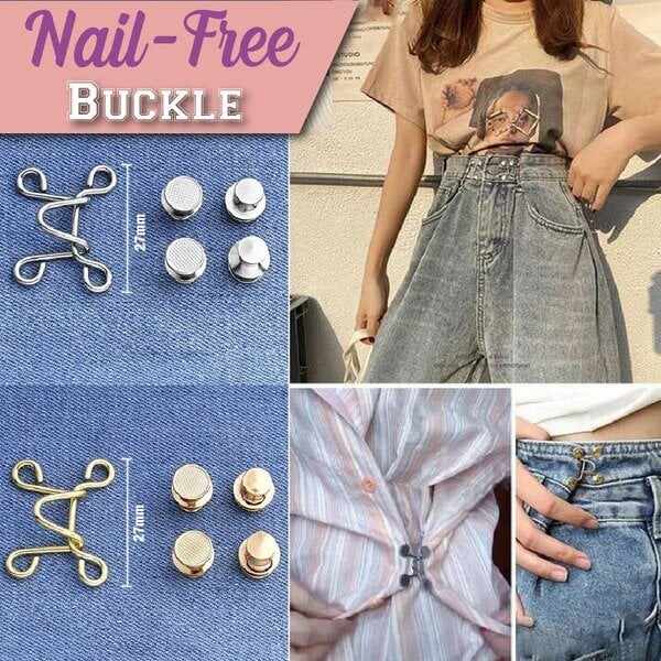 (EARLY CHRISTMAS SALE-49% OFF) Nail-free Waist Buckle Set & BUY MORE SAVE MORE