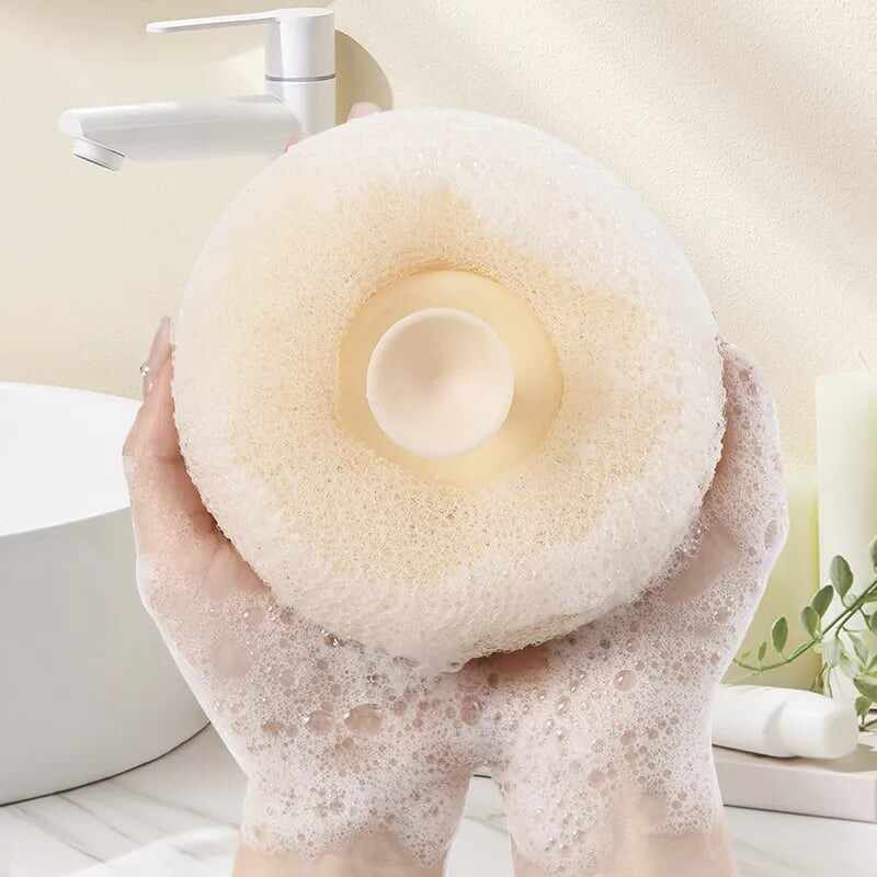 Super Soft Sunflower Suction Cup Bath Ball