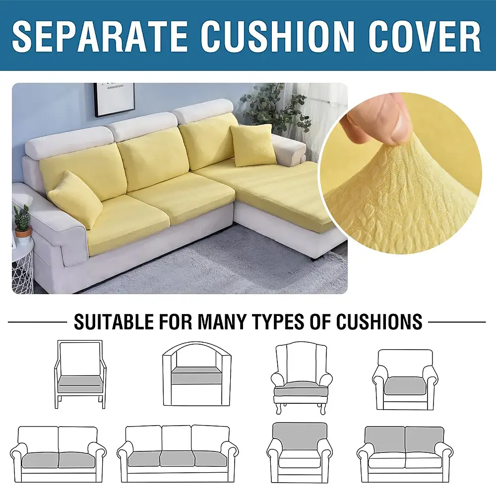 Water Proof Sofa Seat Cushion Cover Furniture Protector High Quality