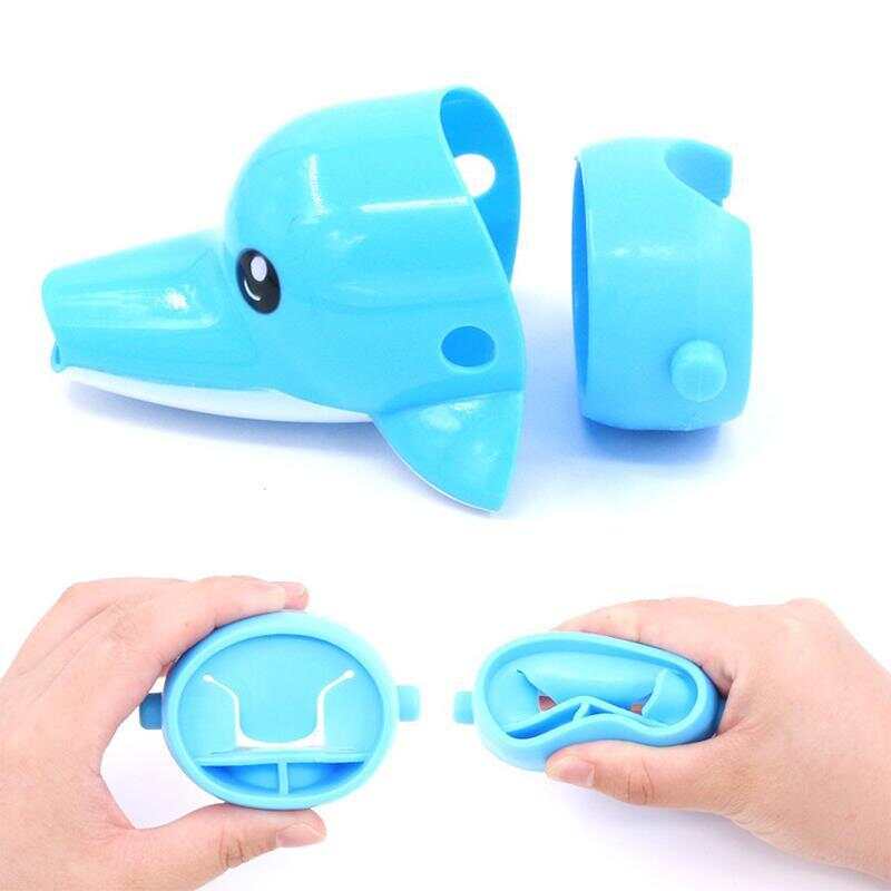 Children's faucet extender