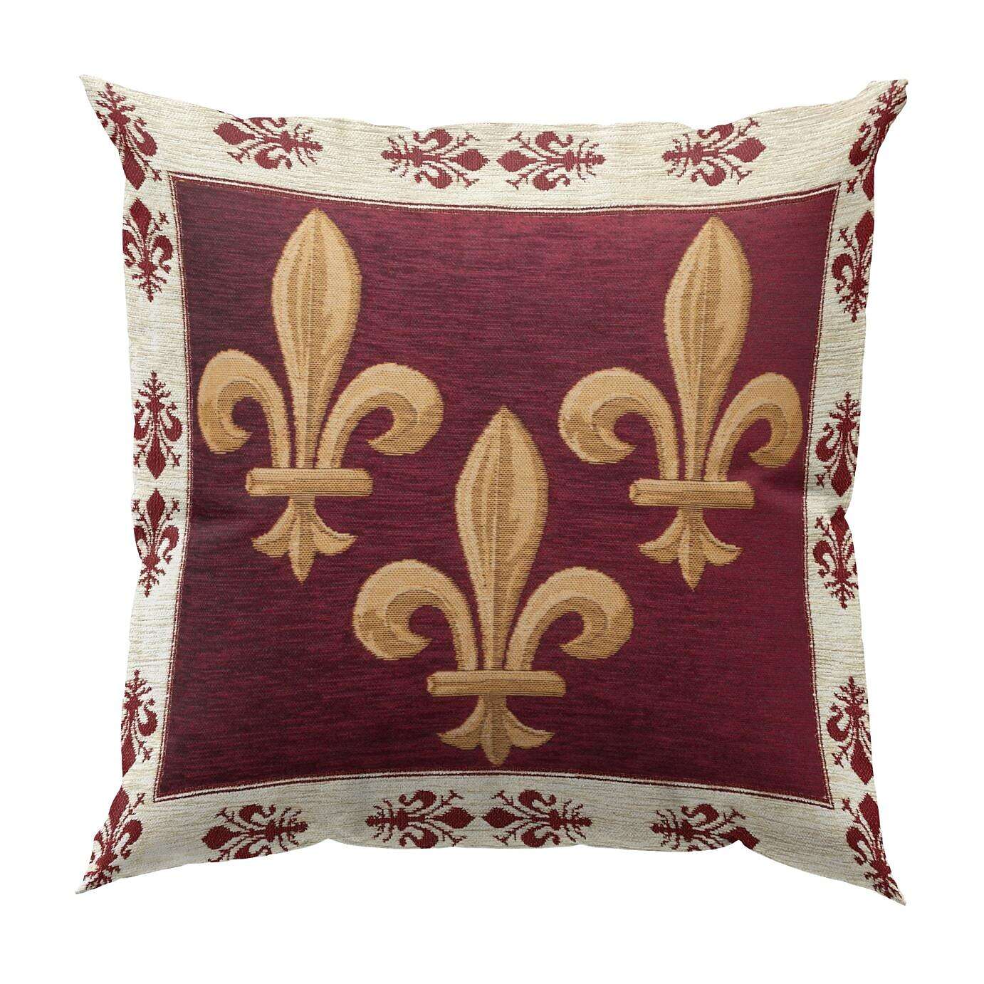 Fleur de Lis Double Side Pillow Cover 4PC