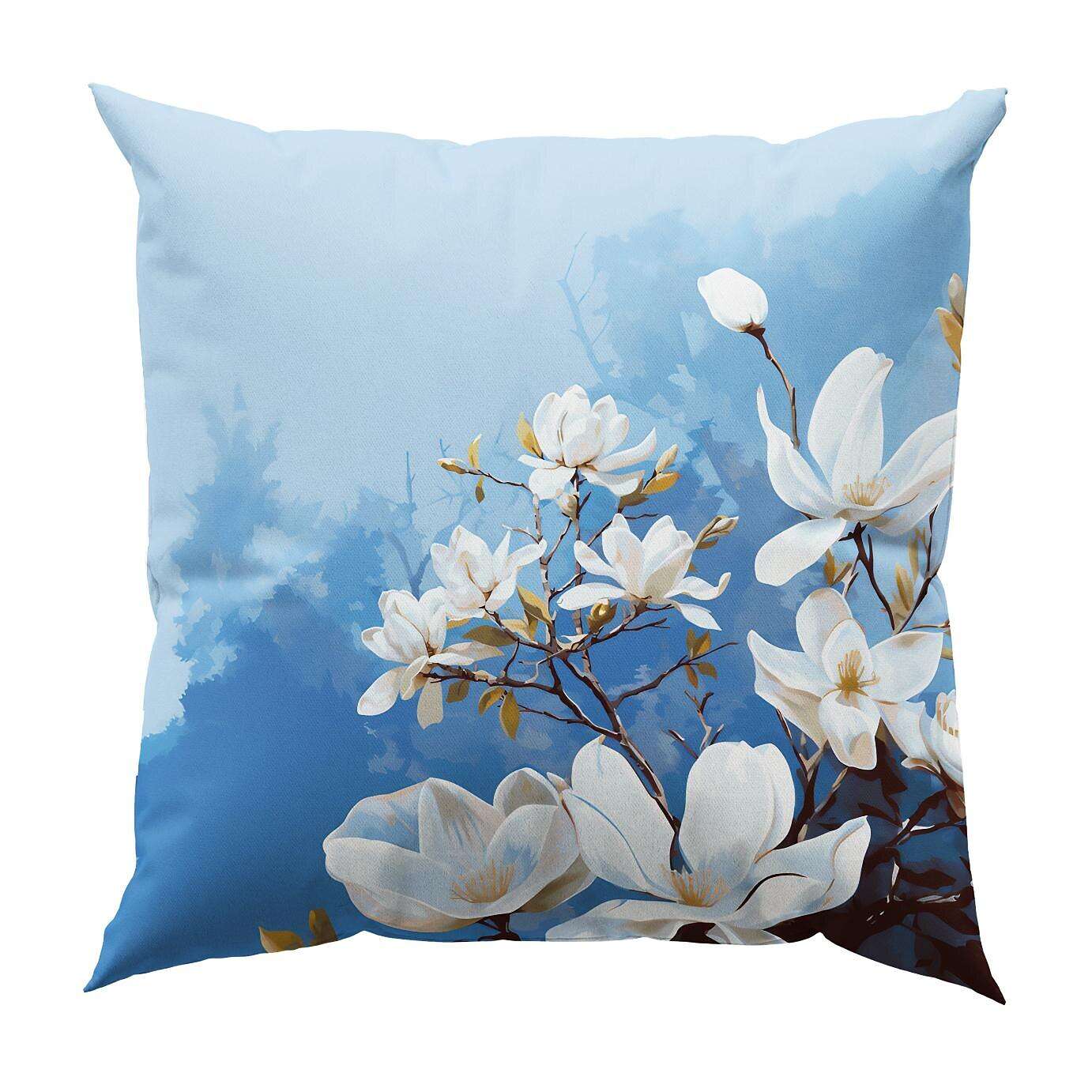 Floral Plant Pillow Cover 1PC