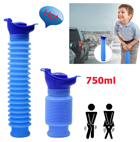 Unisex portable urinal