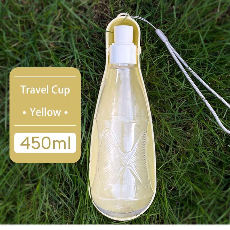 450ml Foldable PET  Water Bottle