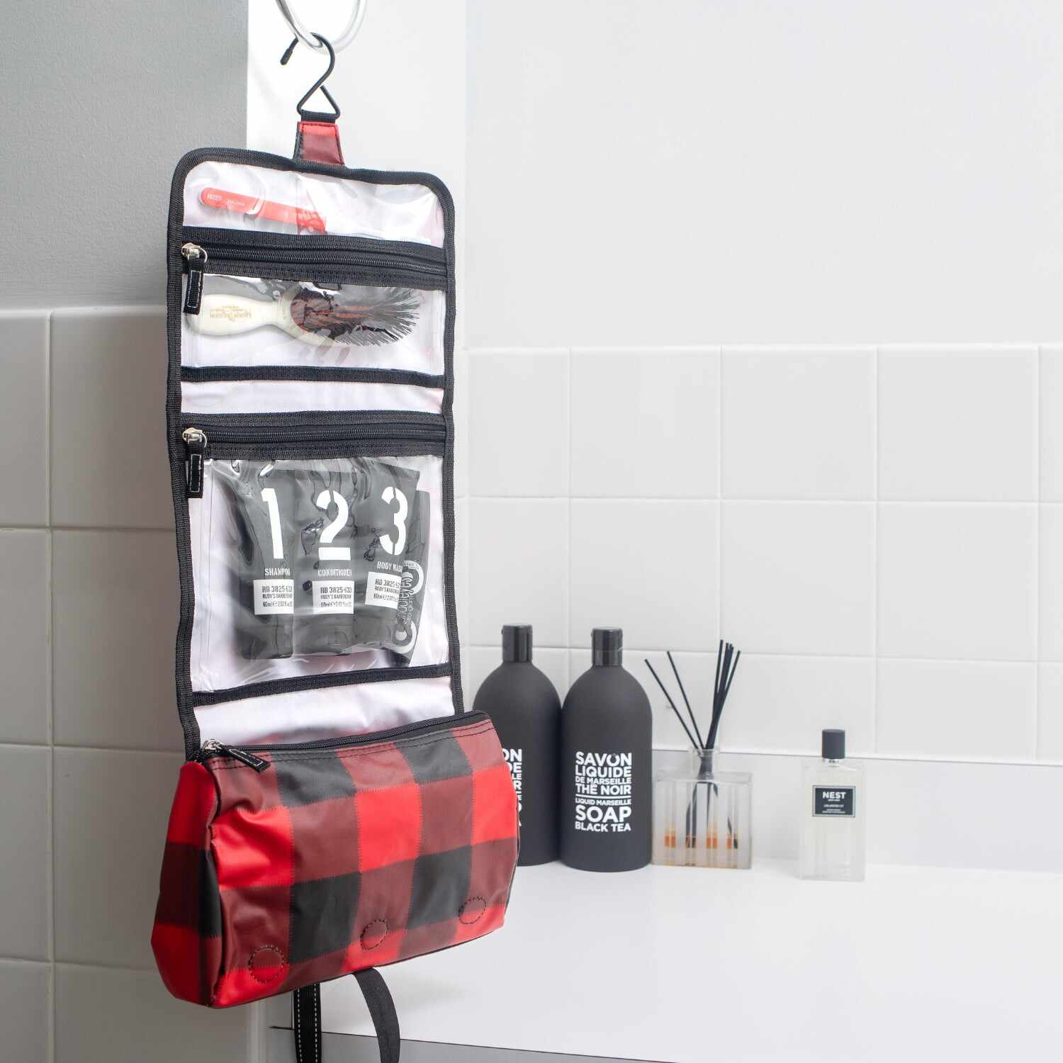 Beauty Burrito Hanging Toiletry Bag