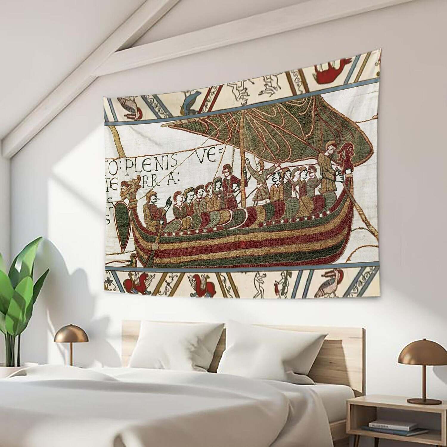 Bayeux Medieval Large Wall Tapestry Art Decor