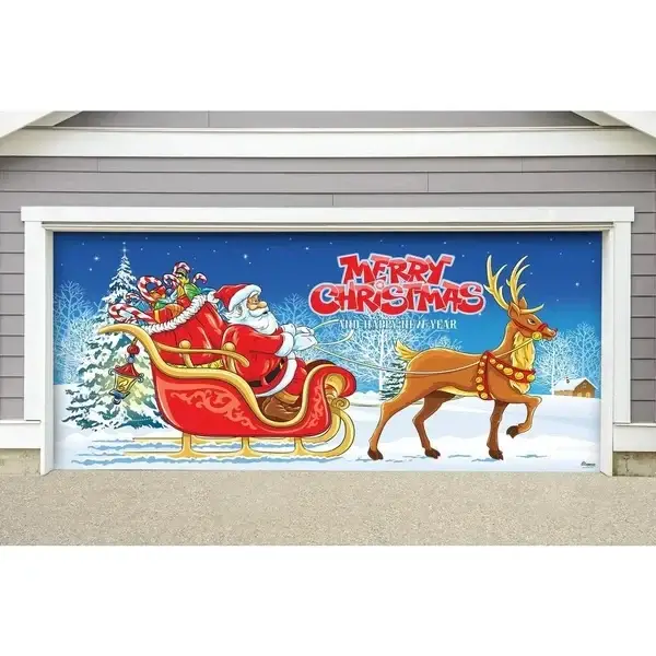 BIG SALE 49% OFF - Christmas 2023 Garage Door Decoration